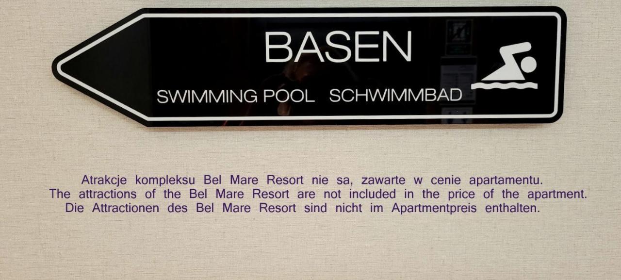 Bel Mare Wyspa, Apartament Z Parkingiem Gratis Miedzyzdroje Kültér fotó